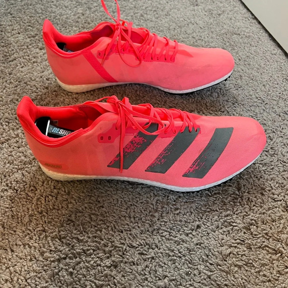 Adidas mens adizero boost track spikes size 12 - Picture 5 of 8